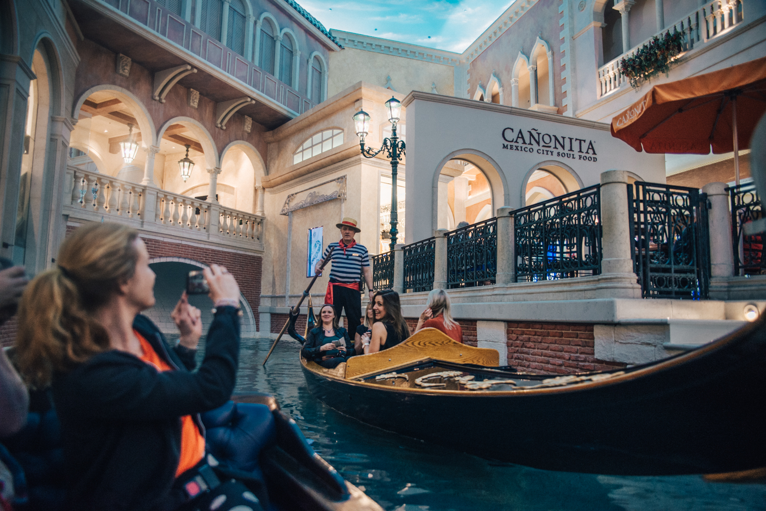 Gondola Ride at the Venetian - Grand Canal Shoppes