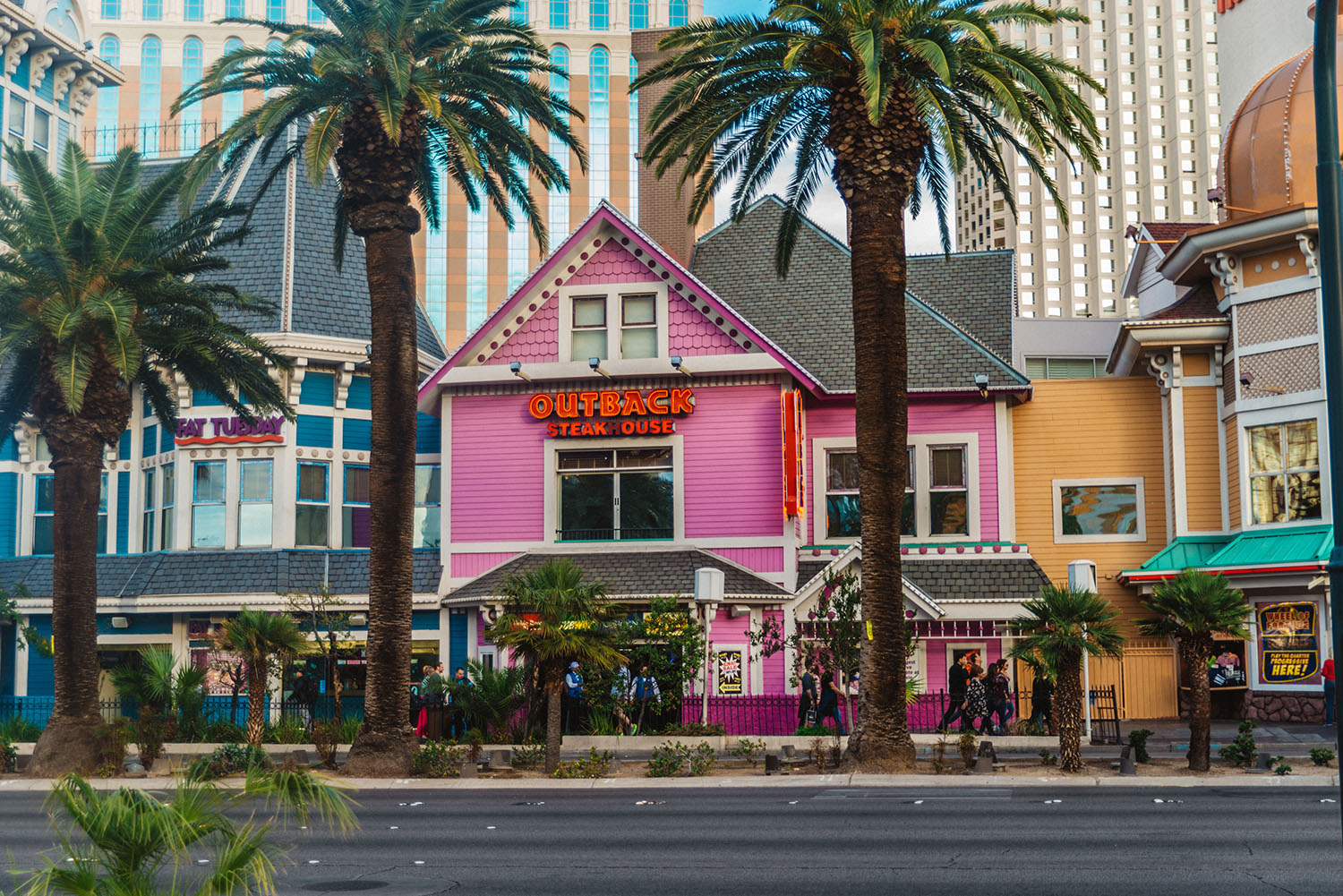 Colorful Houses in Las Vegas