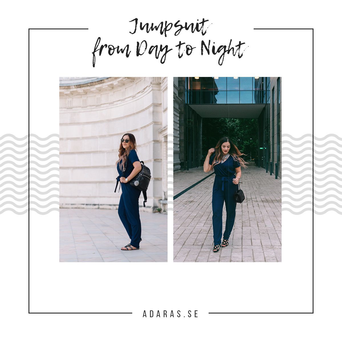 How to style jumpsuit from day to night