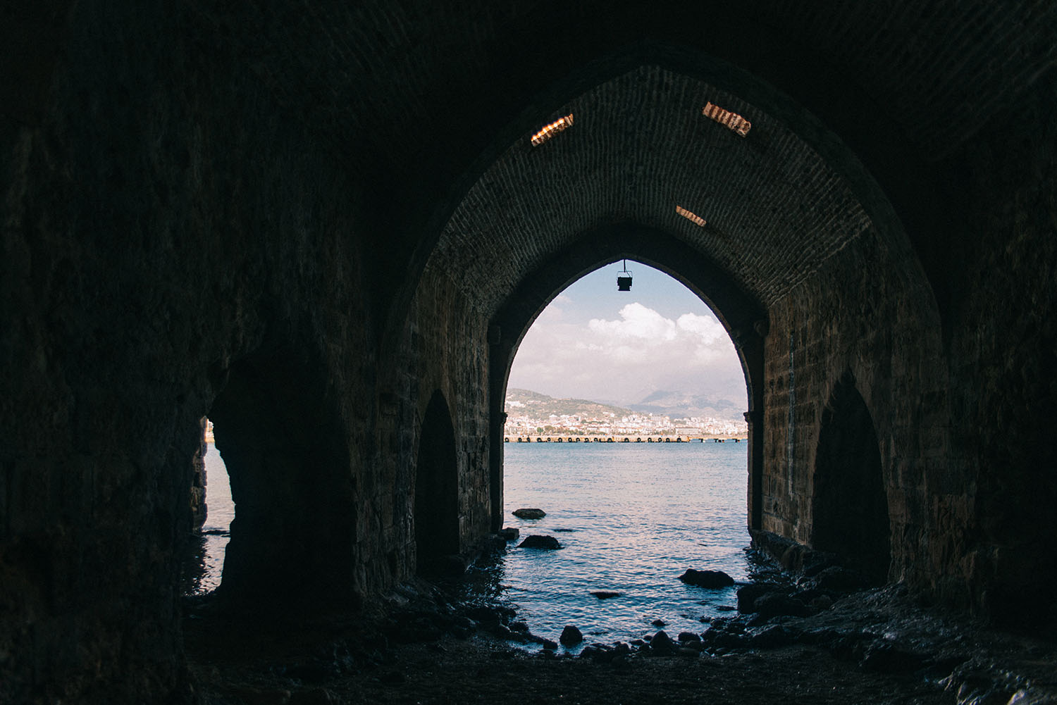 The Old Shipyard (Old dockyard) in Alanya, Turkey