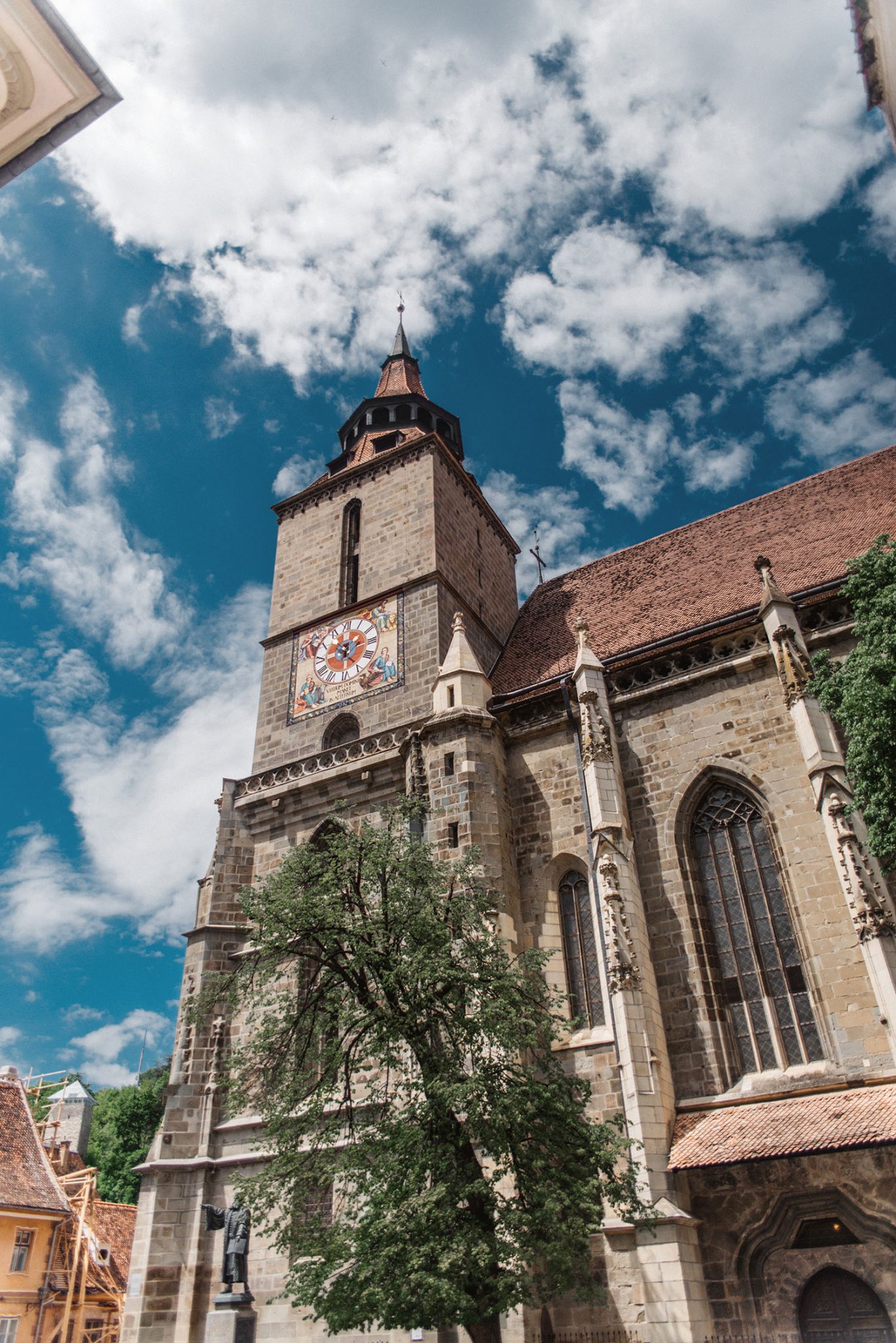 The Blach Church (Saint Mary’s Church) in Braşov, Transylvania