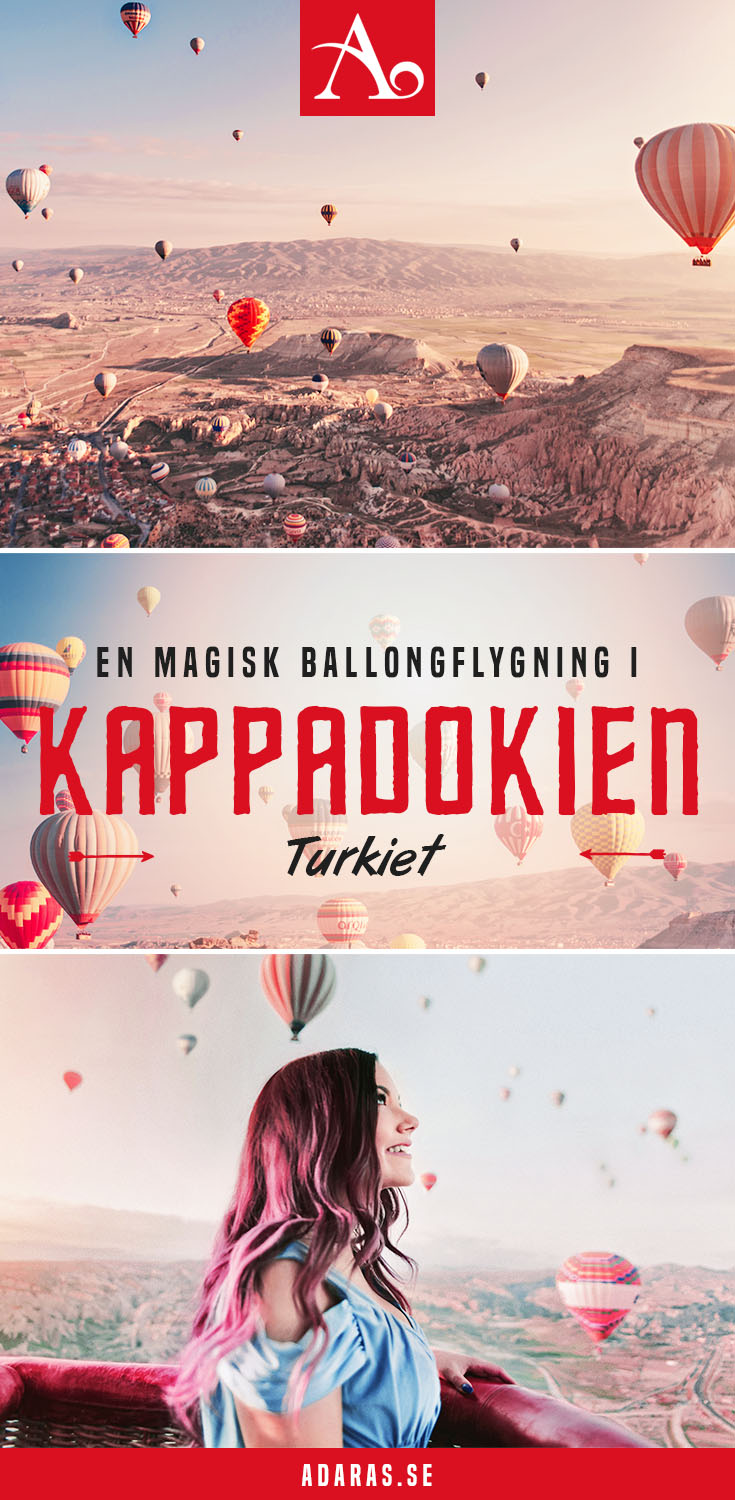 GUIDE: Flyg luftballong i Kappadokien, Turkiet