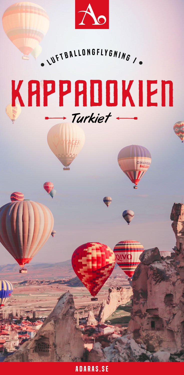 GUIDE: Flyg luftballong i Kappadokien, Turkiet