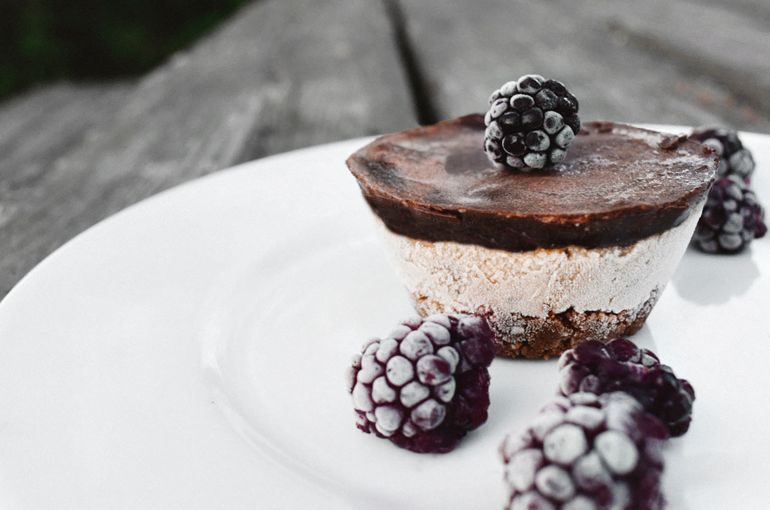 Raw vegansk cheesecake