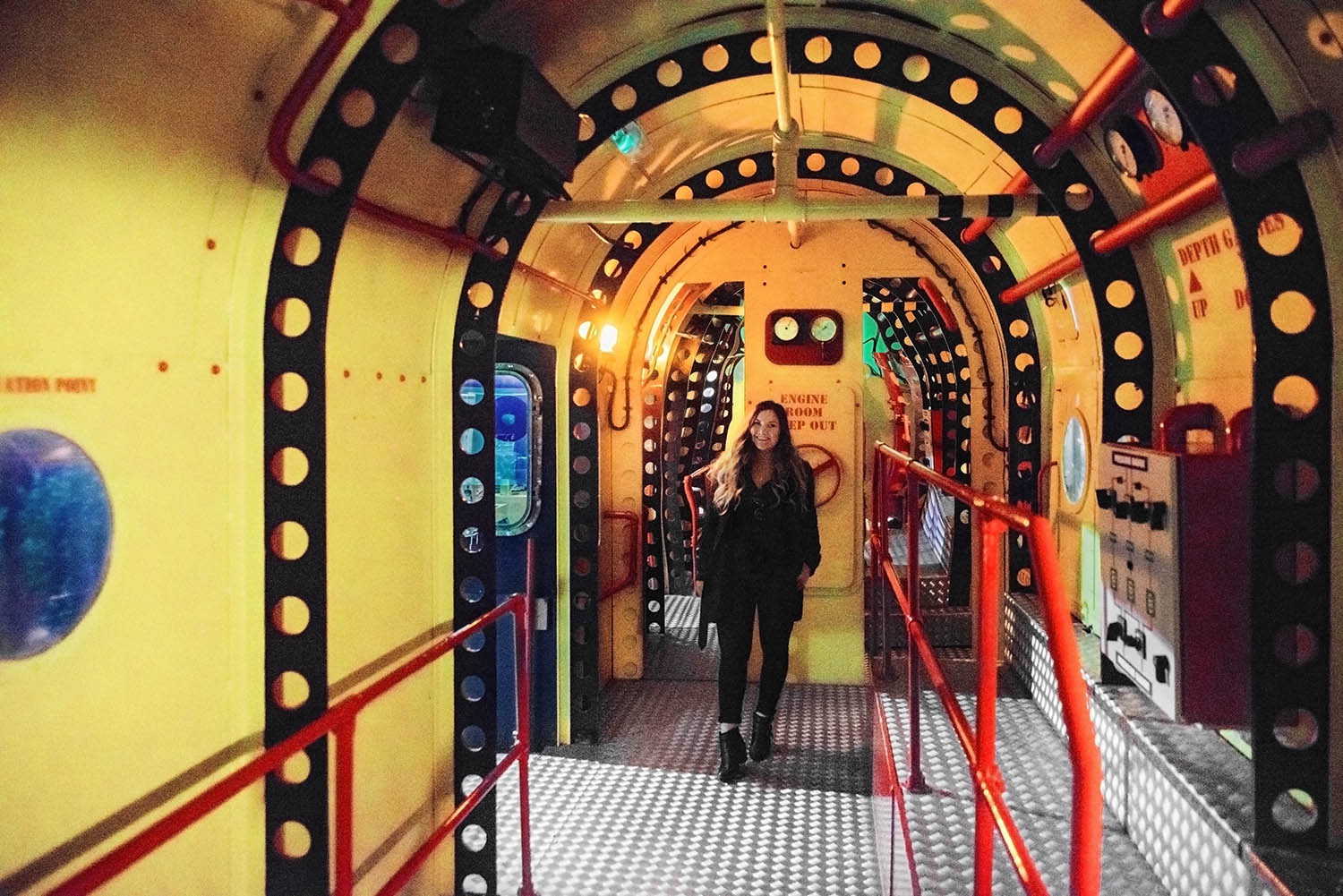 In a Yellow Submarine at The Beatles Story Museum