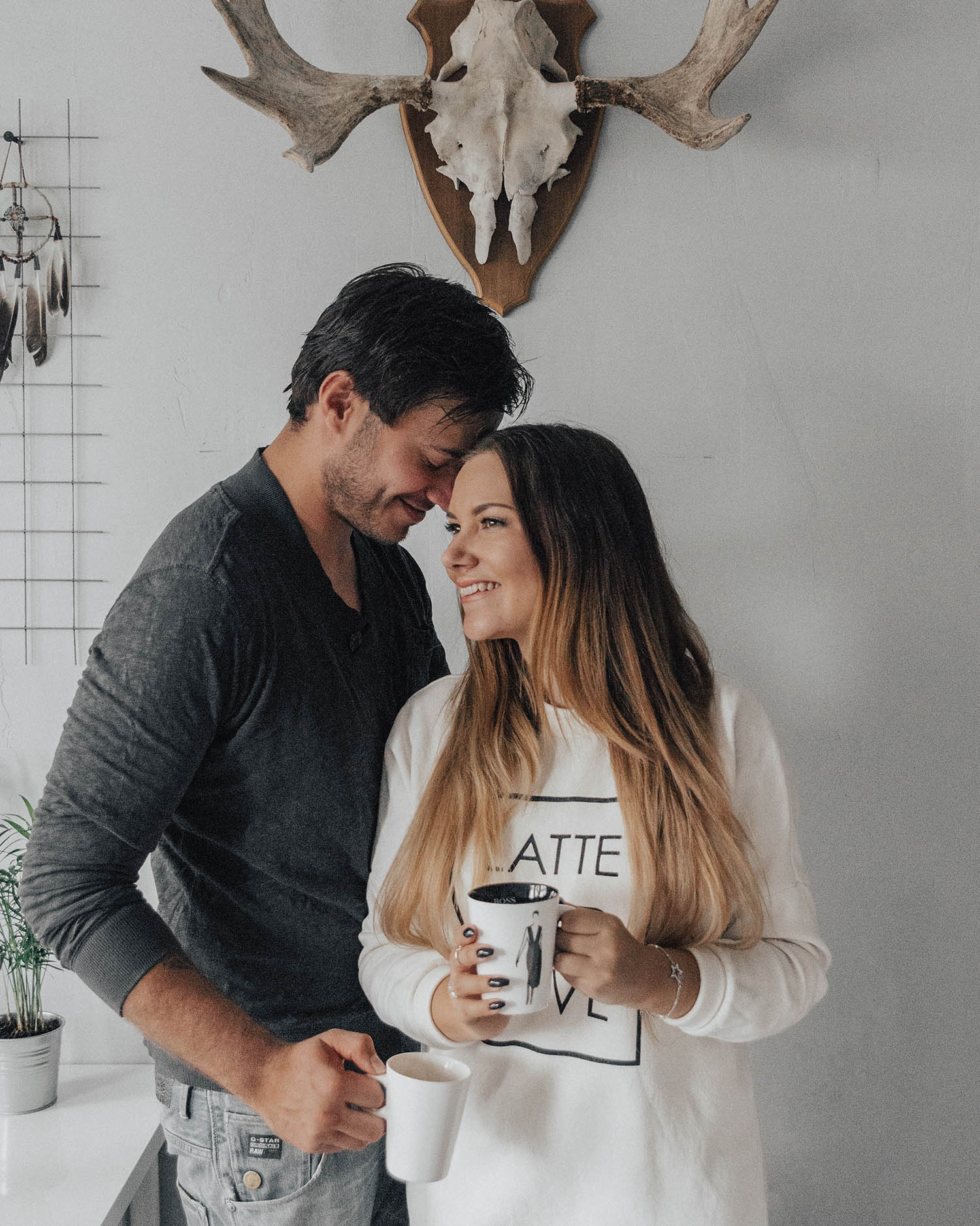 Couple Drinking Coffee, International World Coffee Day