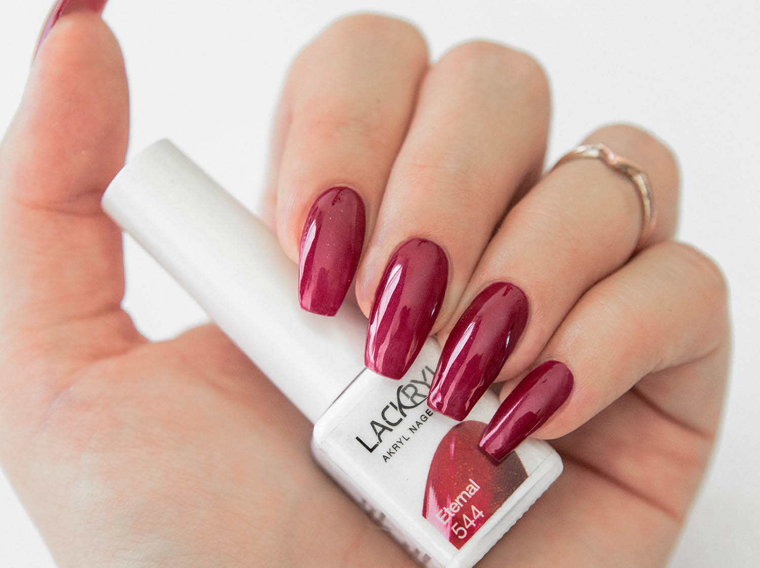 Lackryl Akryl Nagellack Eternal - Red Manicure