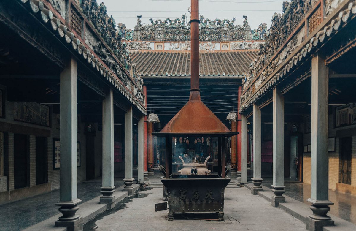 Buddhist Temple in Ho Chi Minh City / Saigon