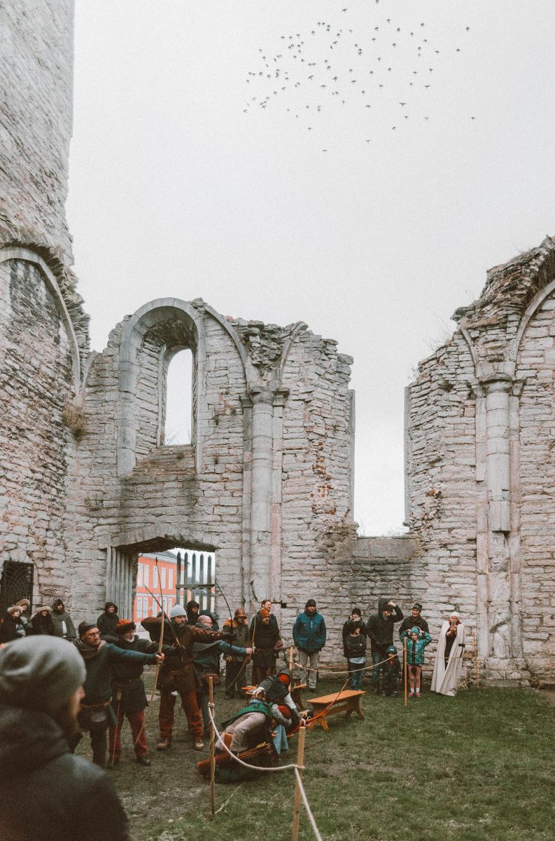 Archery in Visby, Drottens Ruin