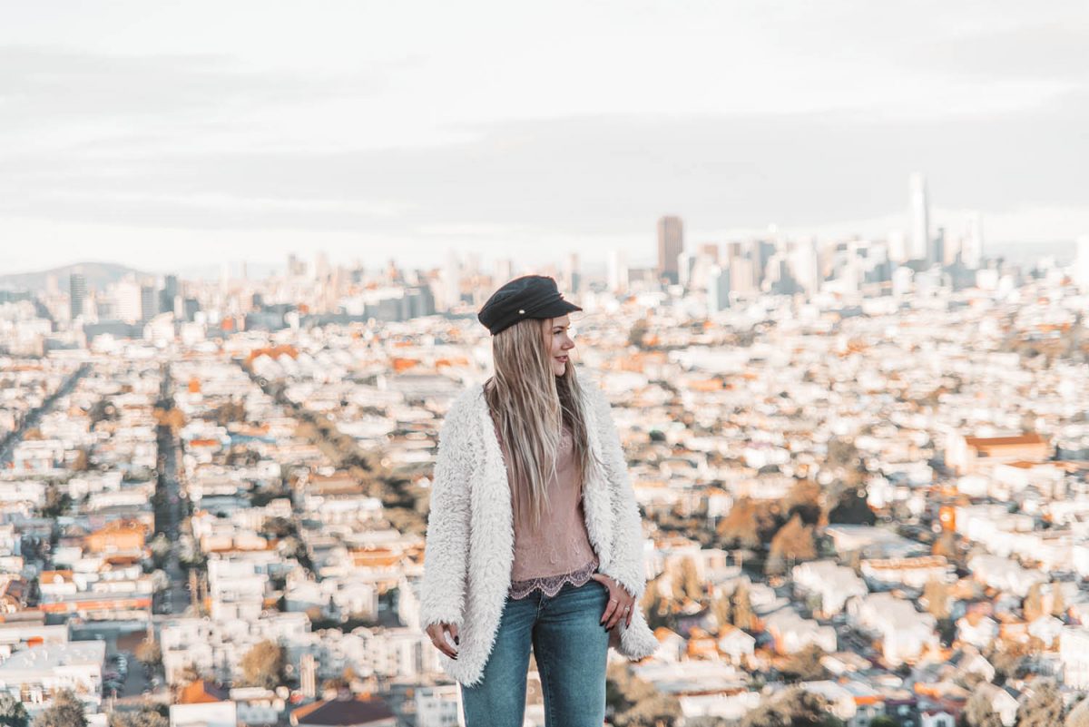 Adaras - Sunset at Bernal Heights in San Francisco