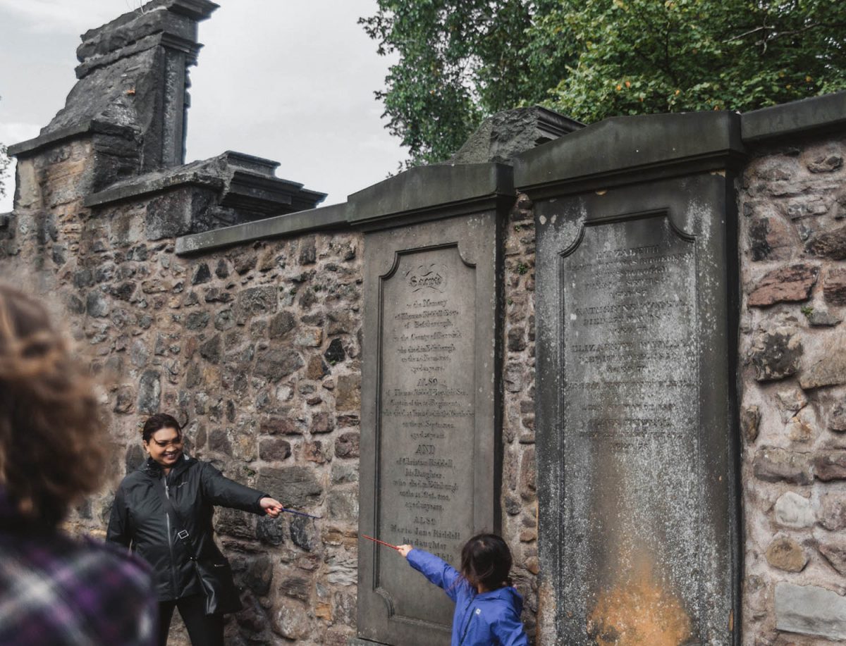 Riddle - Greyfriar’s Kirkyard - Harry Potter Places in Edinburgh