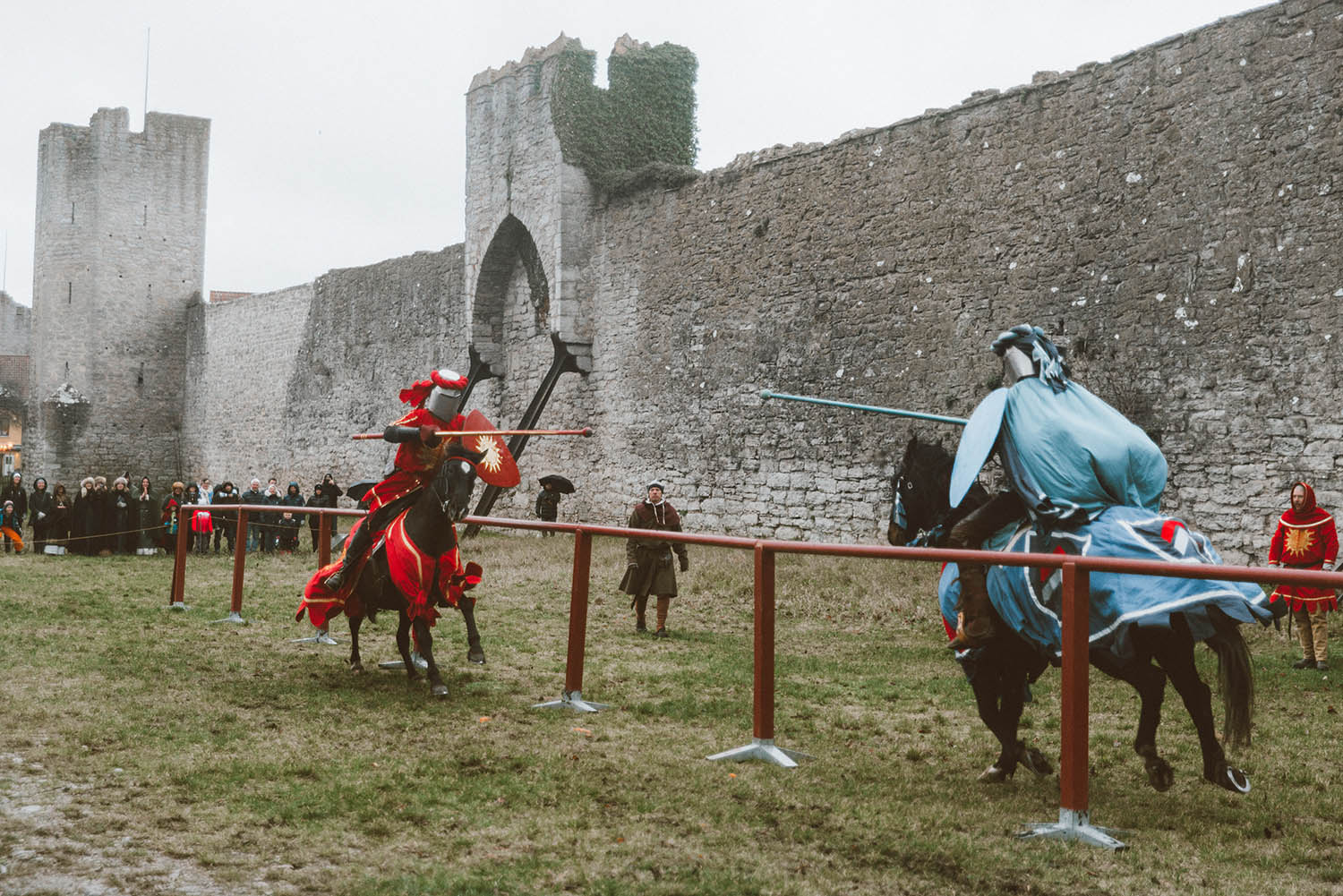 Riddarturnering - Medeltida Jul - Visby