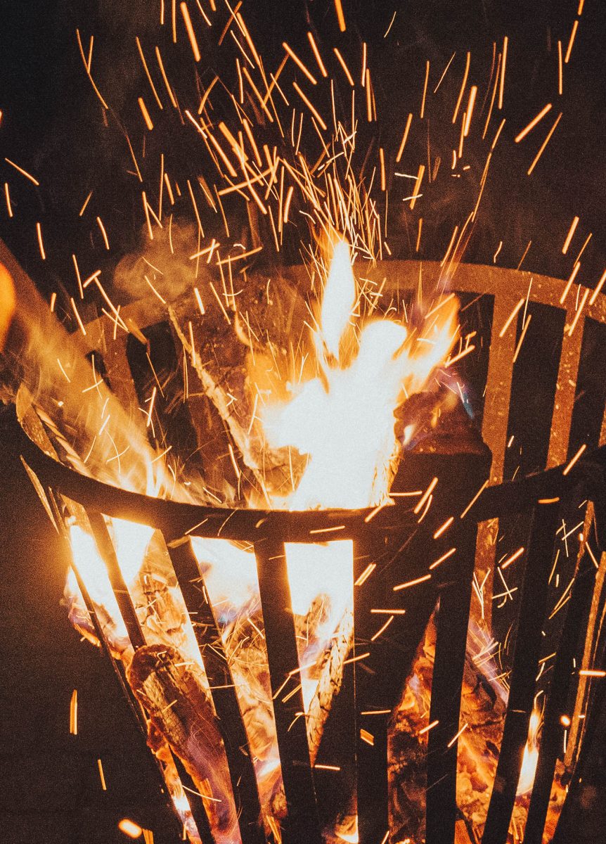 Fire at Torchlight procession