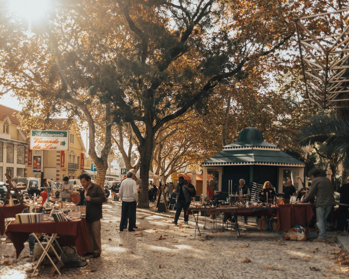 Market in Cascais, Portugal