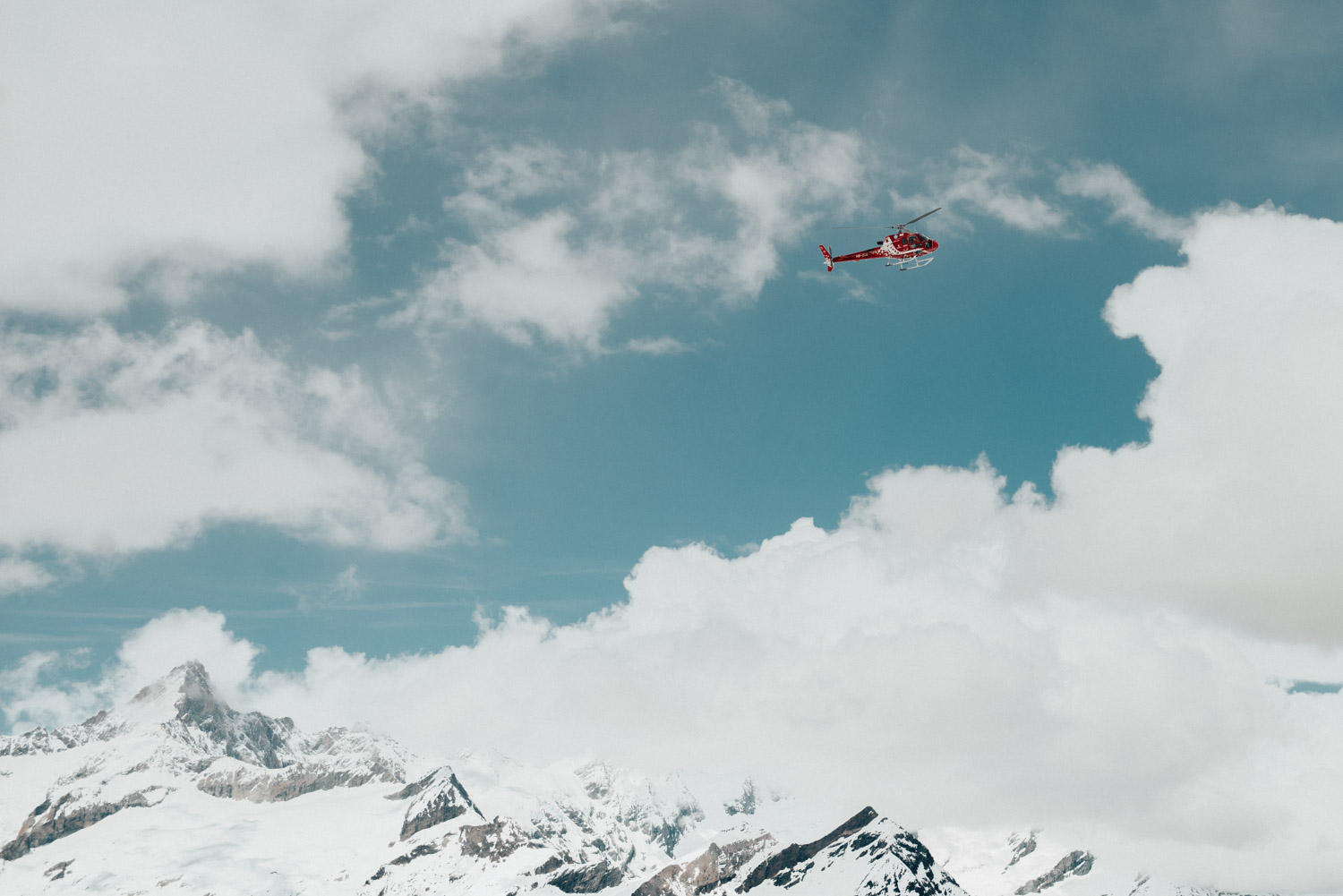 Saker att göra i Zermatt | Helikoptertur över Matterhorn