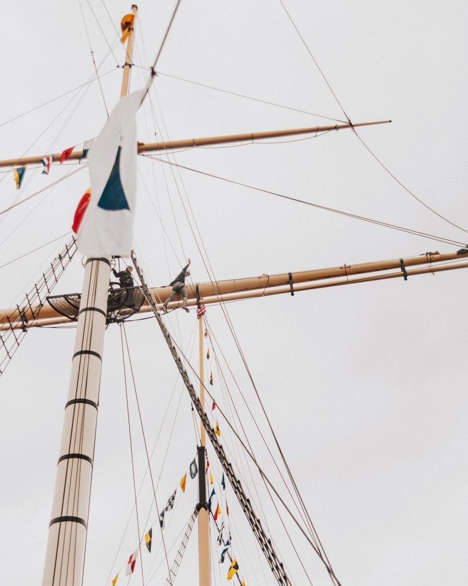 Saker att göra i Bristol | Klättra upp för riggen på SS Great Britain