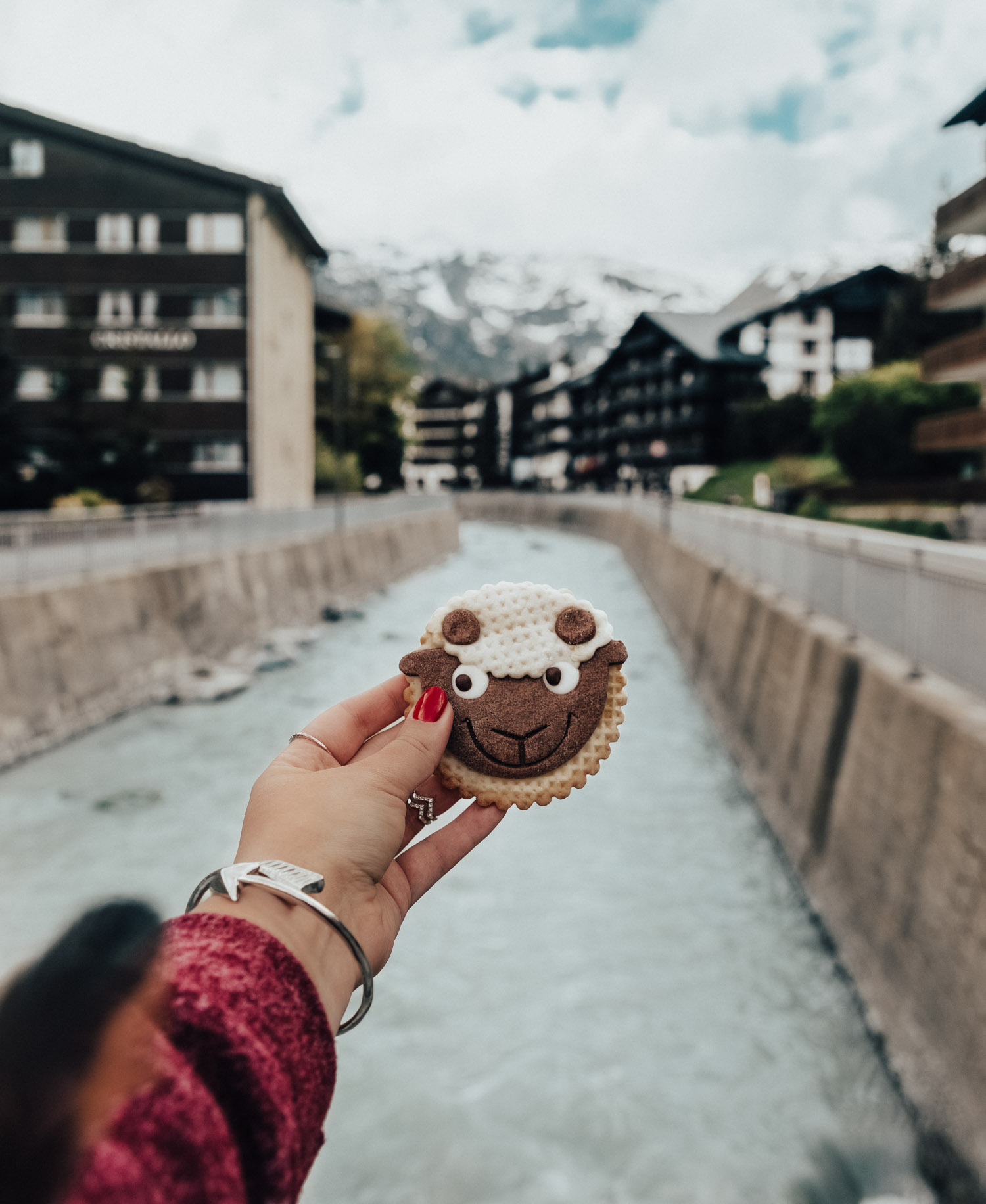 Instagramvänlig kaka i Zermatt