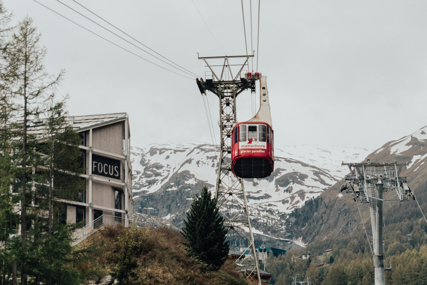 Linbana i Zermatt | Matterhorn Glacier Paradise