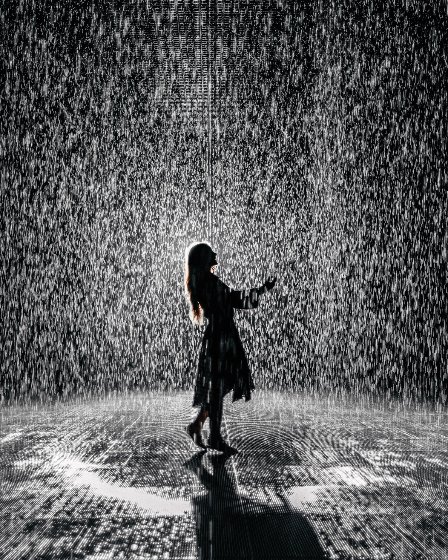 Saker att göra i Sharjah - Besök Rain Room av Sharjah Art Foundation