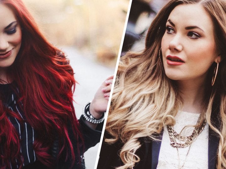 How I went from red to blonde hair at home - Från rött till blont hår hemma