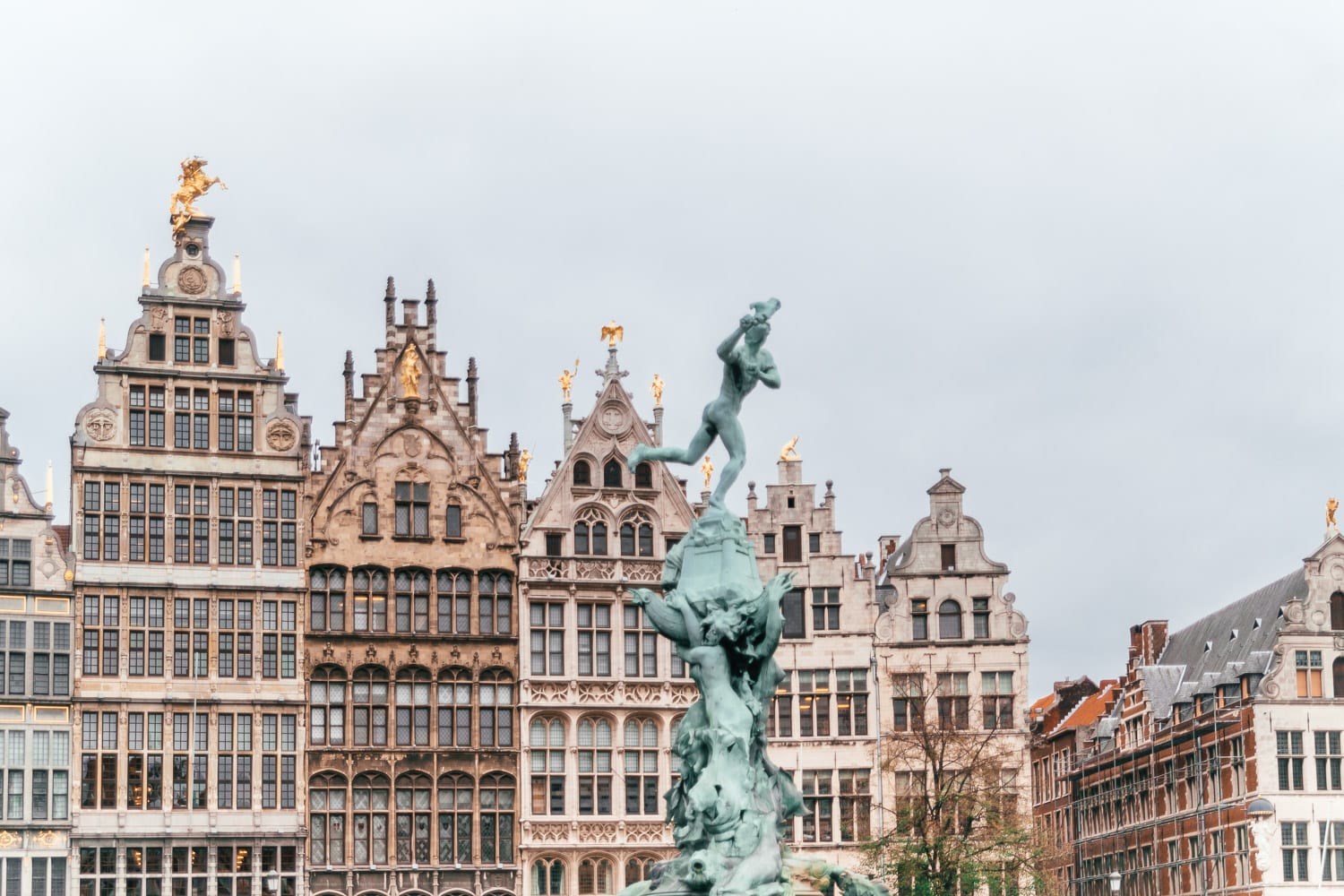 Centrala stadstorget Grote Markt | Saker att göra i Antwerpen, Belgien