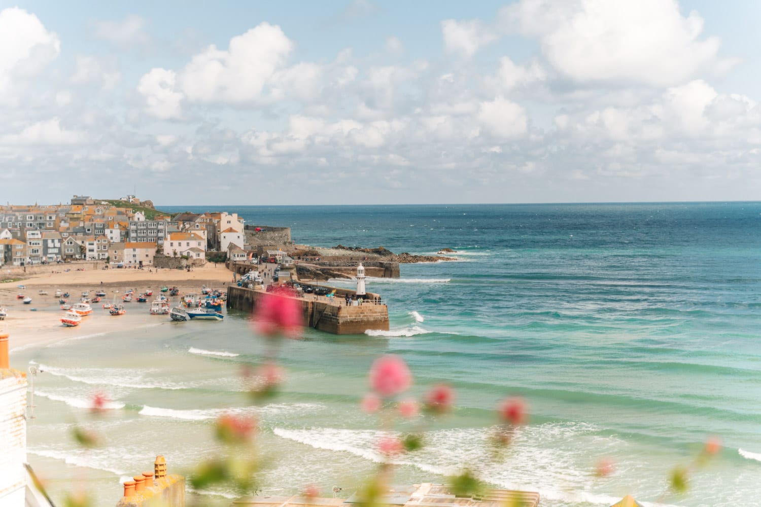 St. Ives i Cornwall, England, Storbritannien