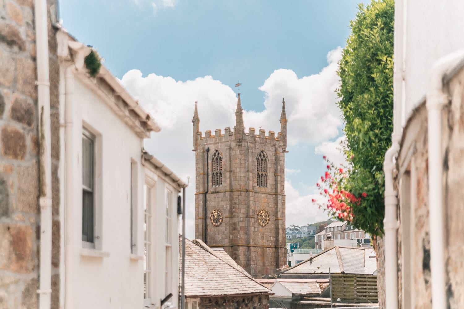 St. Ives kyrka, Cornwall, England, Storbritannien