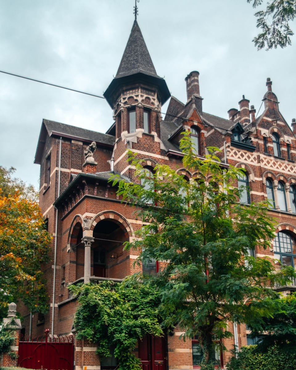 Neo Flemish Renaissance House In Zurenborg District, Antwerp