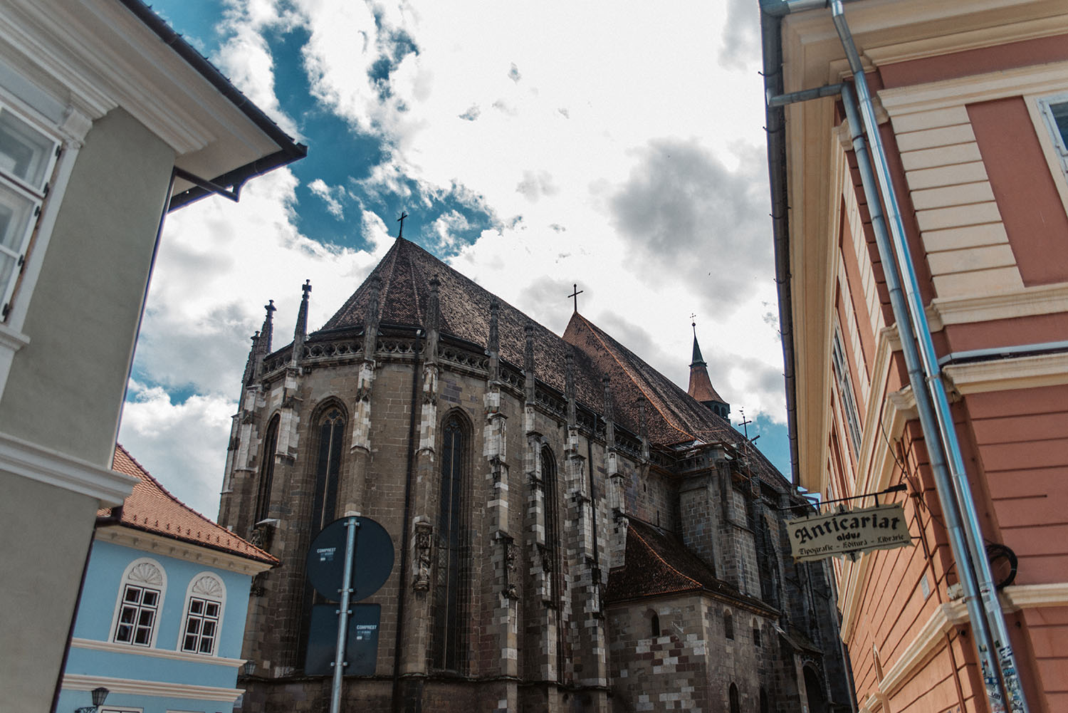 The Blach Church (Saint Mary’s Church) in Braşov, Transylvania