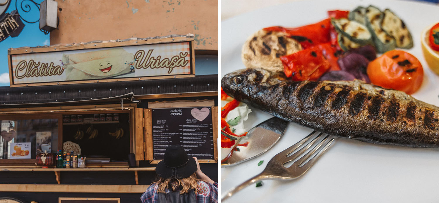 Food in Brasov, Transylvania