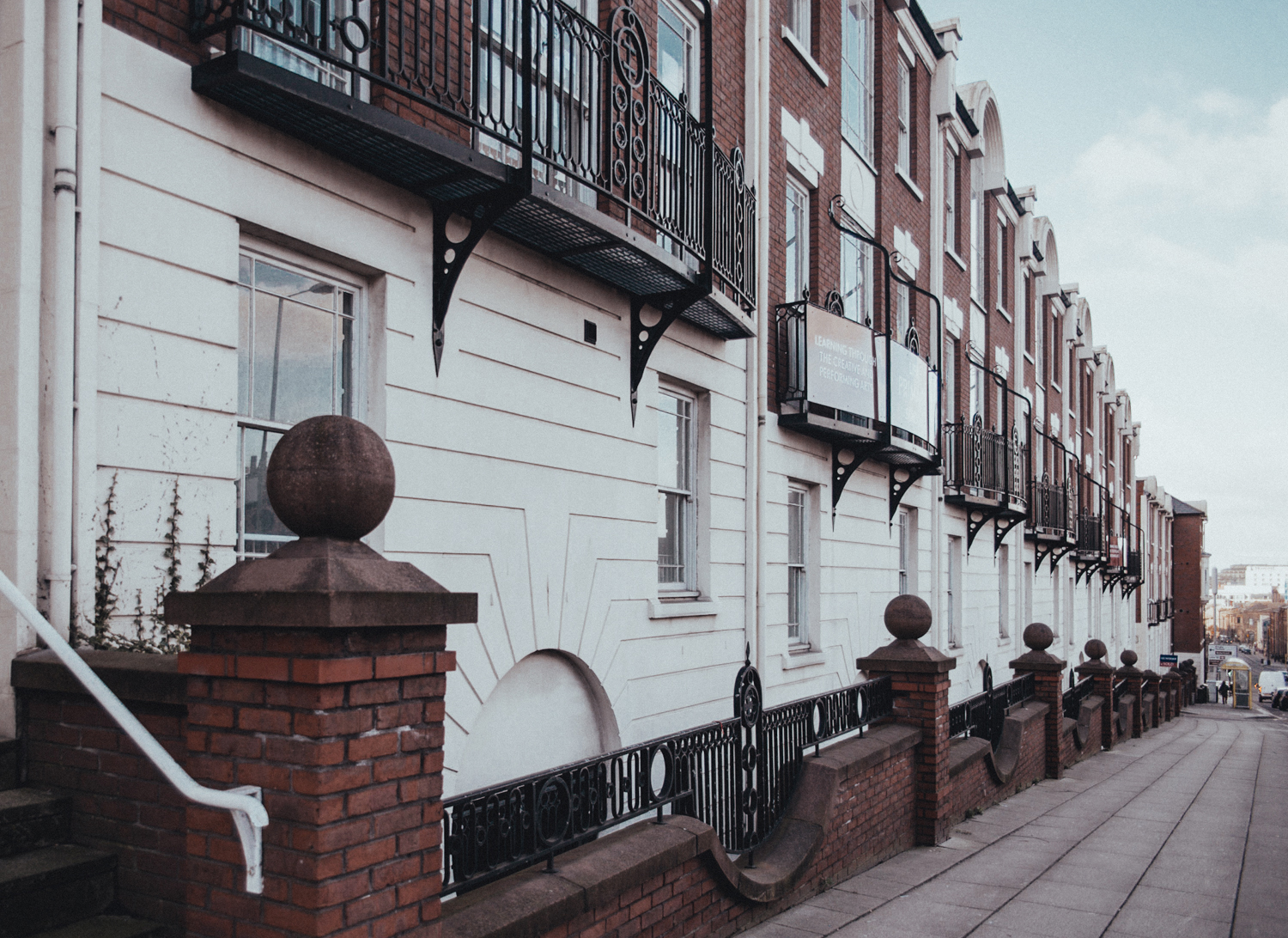 Cinematic Street in Liverpool