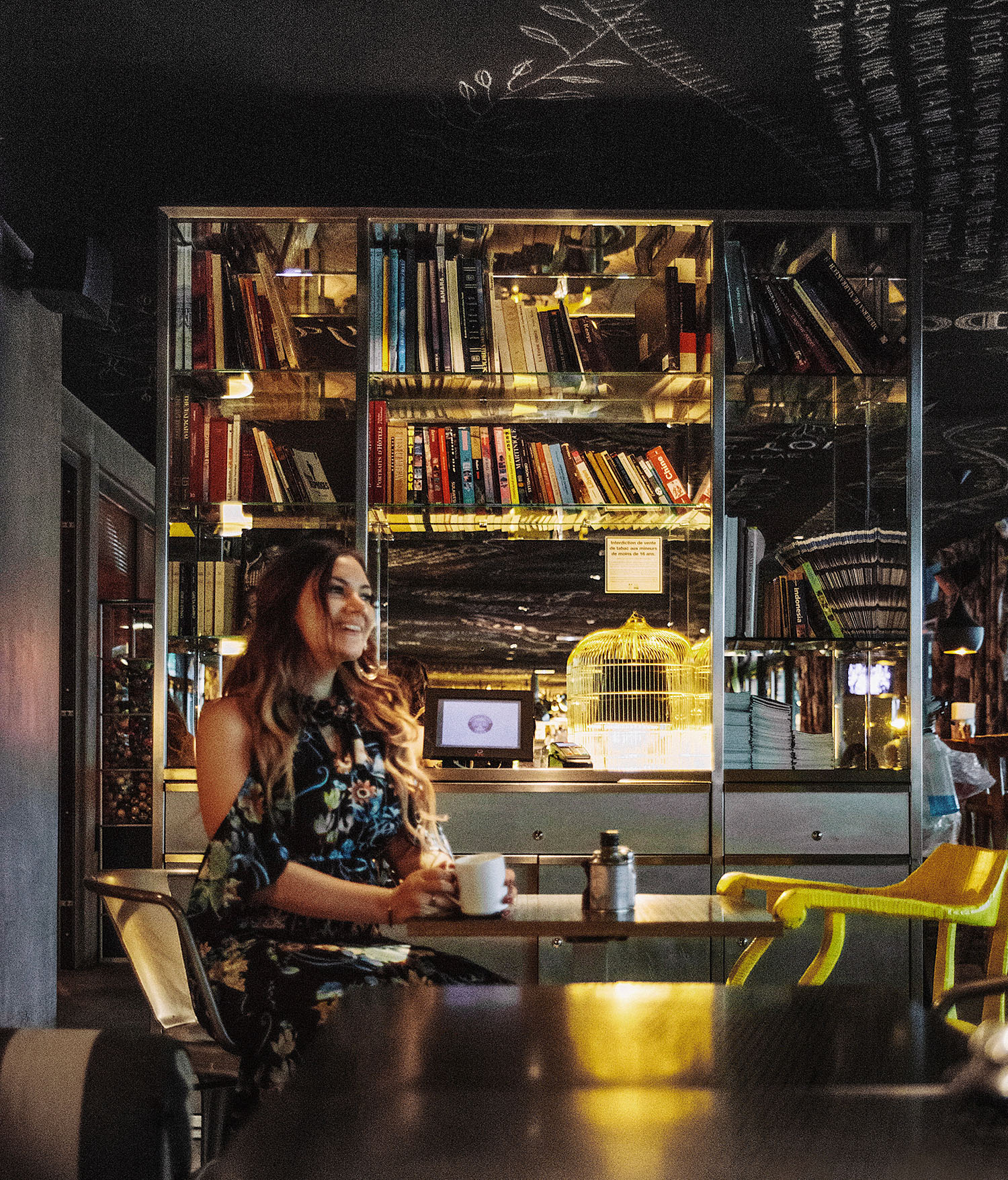 Adaras på det coola hotellet Mama Shelter i Paris