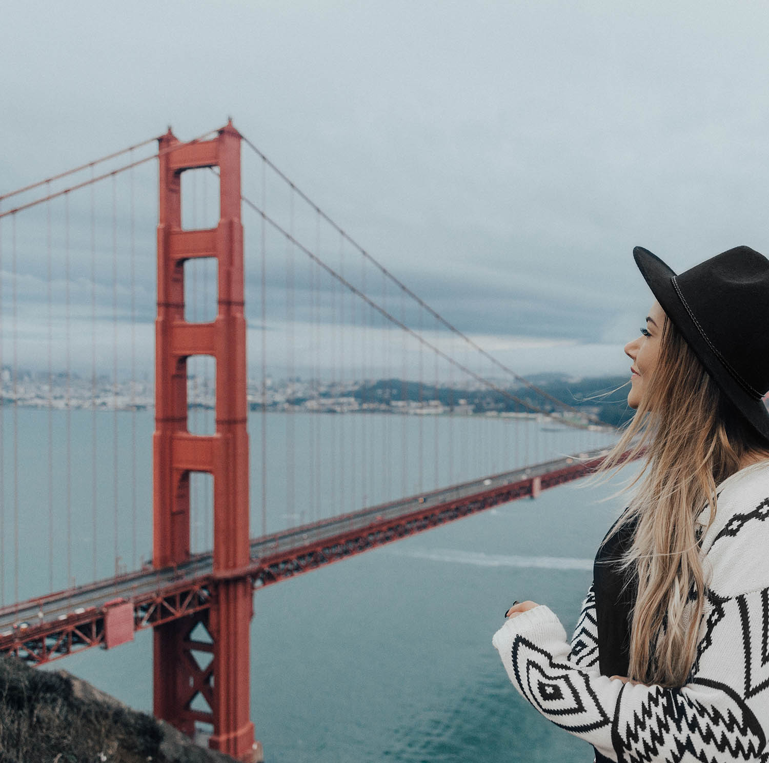 Adaras vid Golden Gate Bridge, Battery Spencer