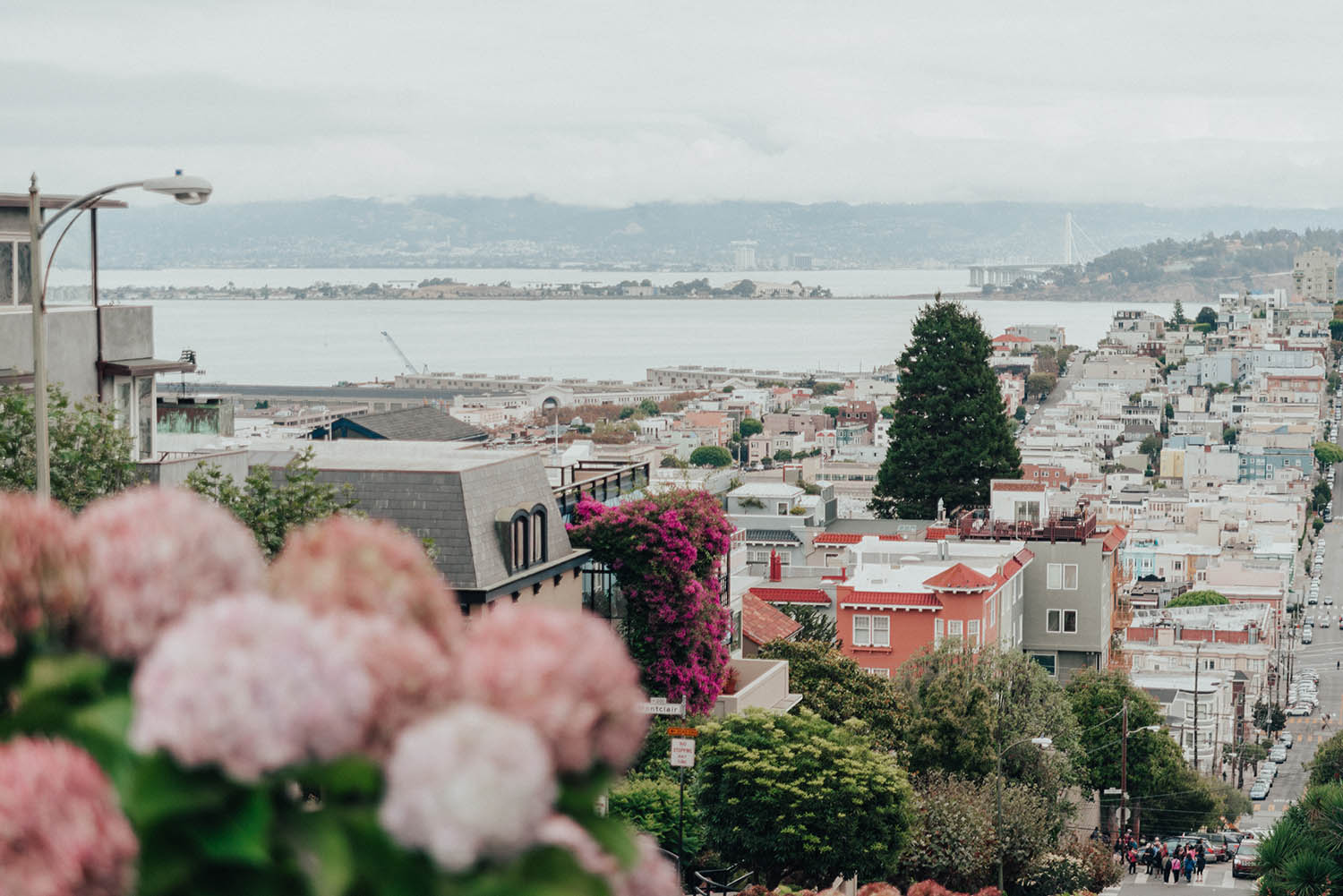 Instagramvänliga platser i San Francisco: Lombard Street