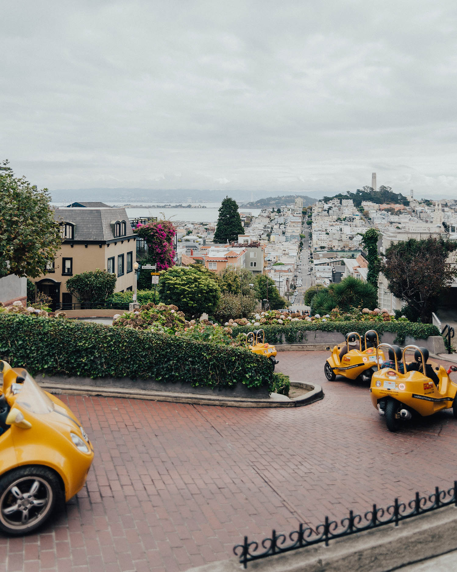 Lombard Street - Instagramvänliga platser i San Francisco