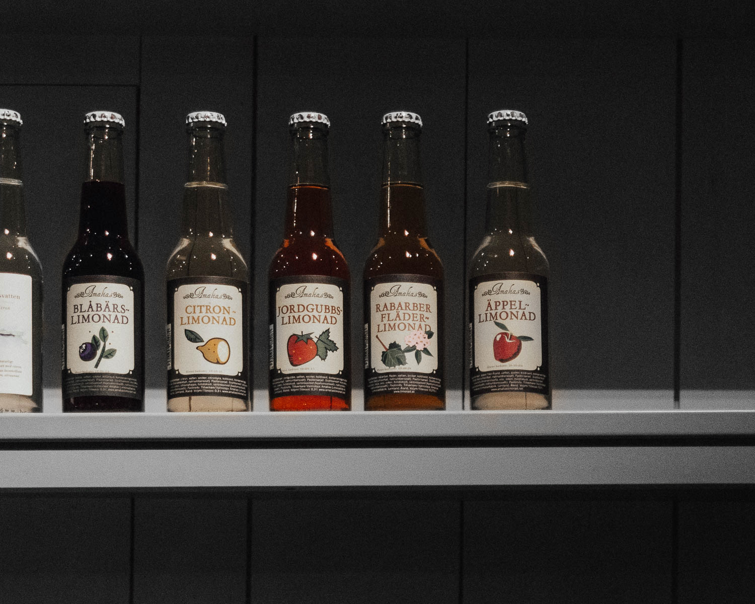 Amalias Limonad, Dryck på Åland