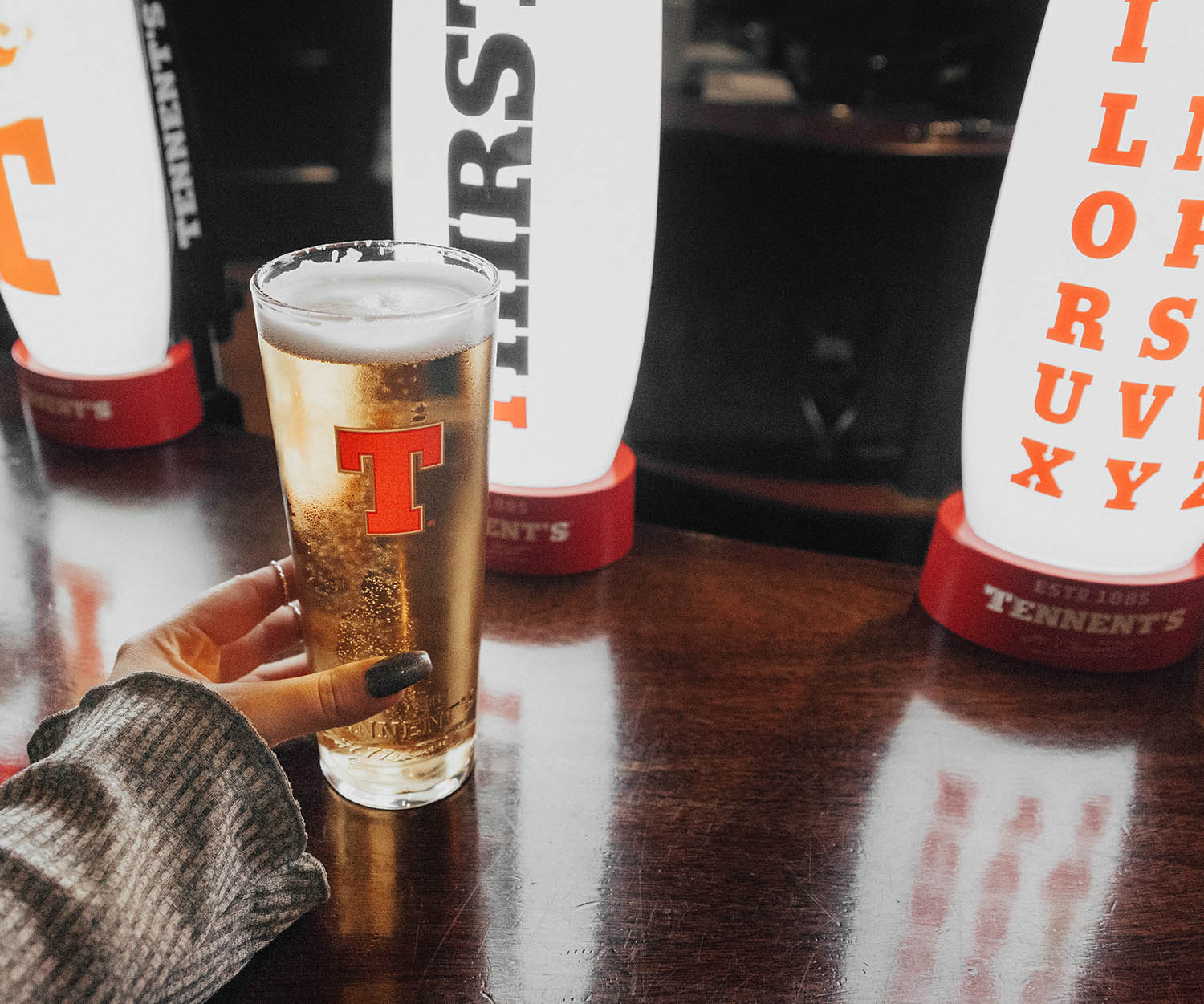 Tennent - Lokal öl i Glasgow på Tennent Caledonian Brewery