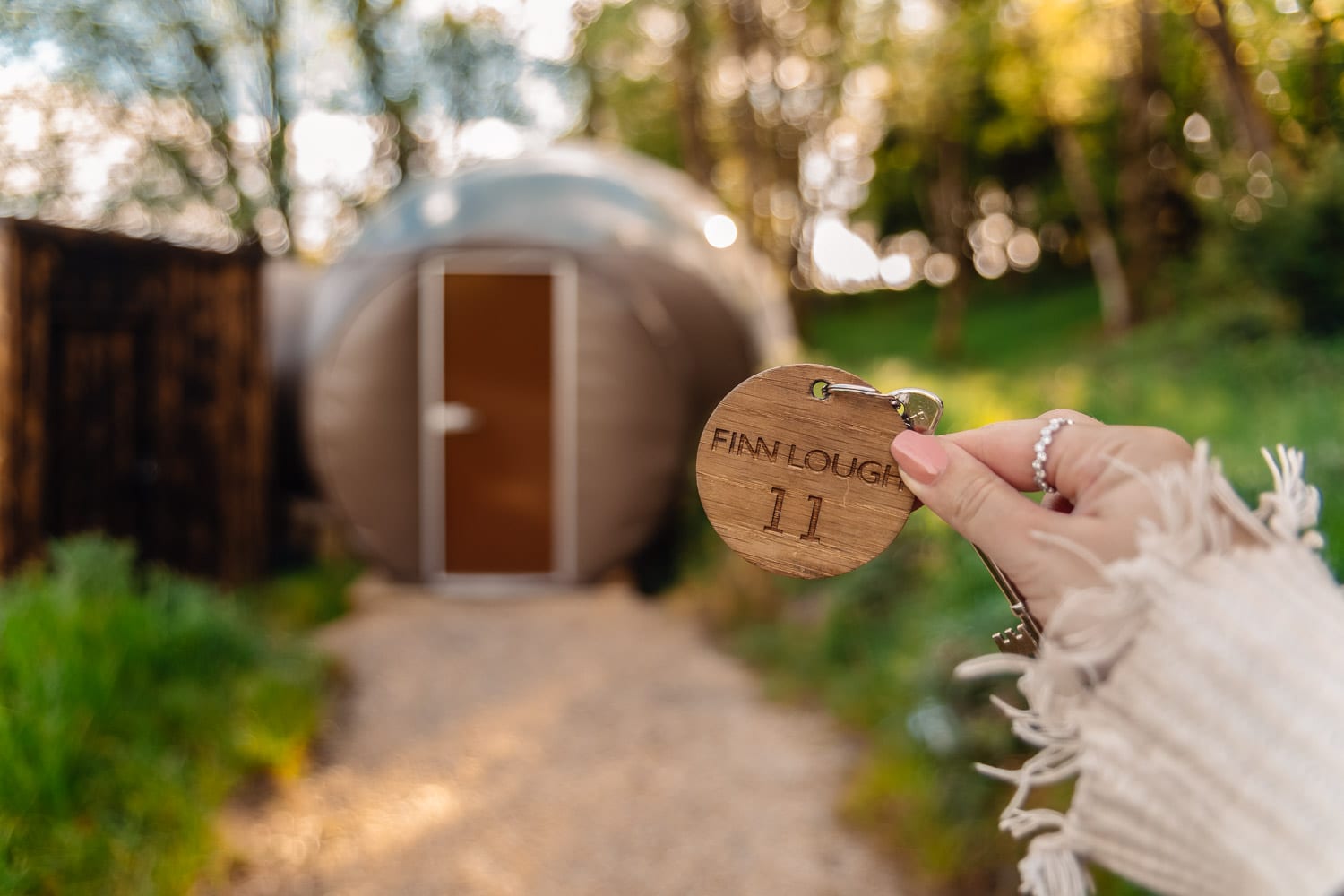 Finn Lough Resort Bubbelhotell i Nordirland