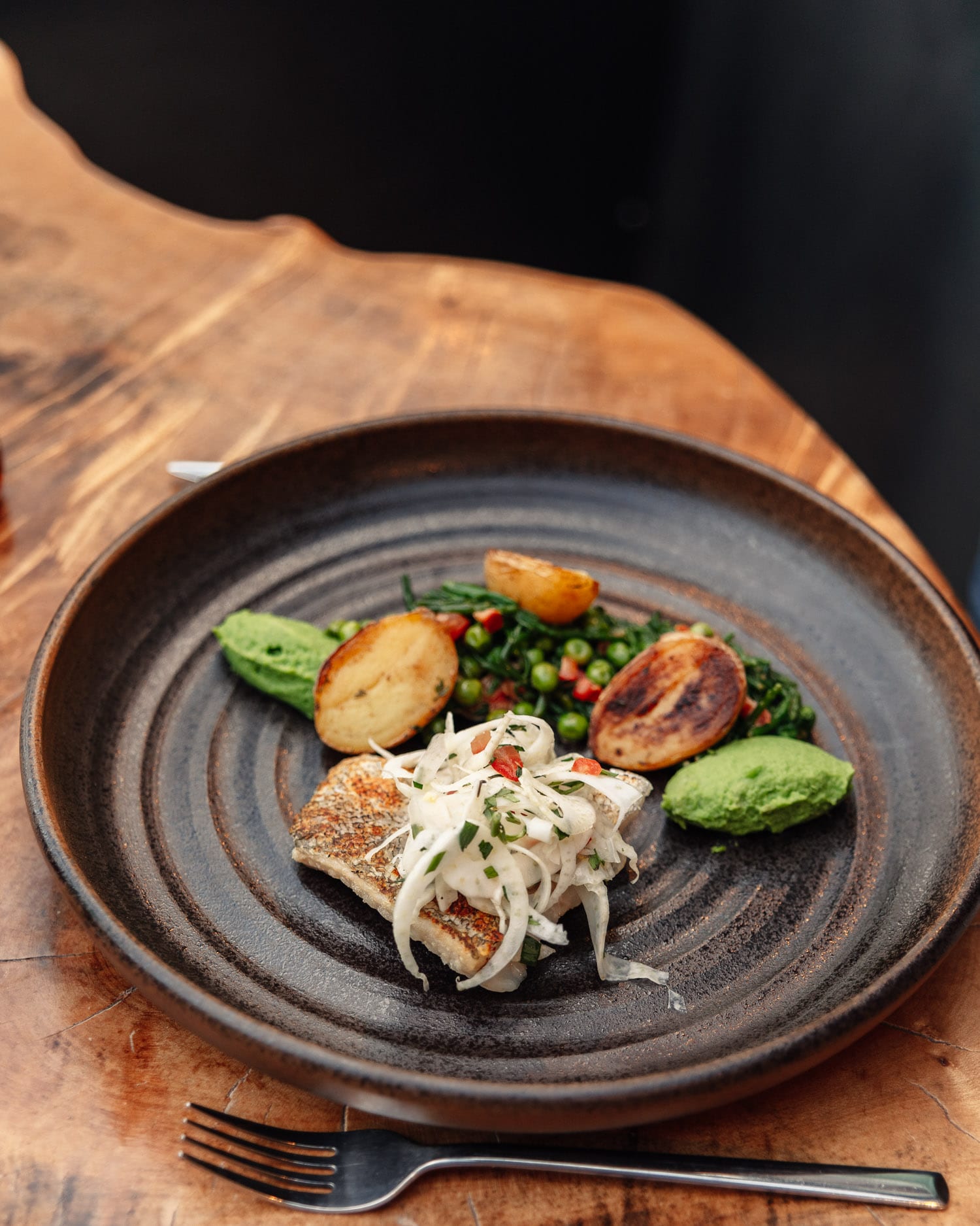 Middag på Finn Lough Kitchen - Bubbelhotell i Nordirland