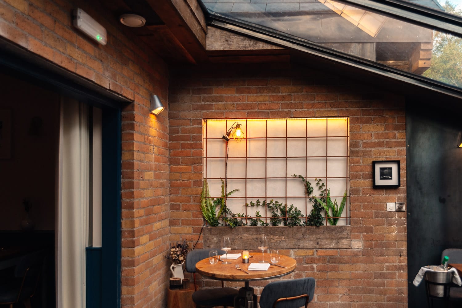 Restaurangen på Finn Lough Resort, Nordirland