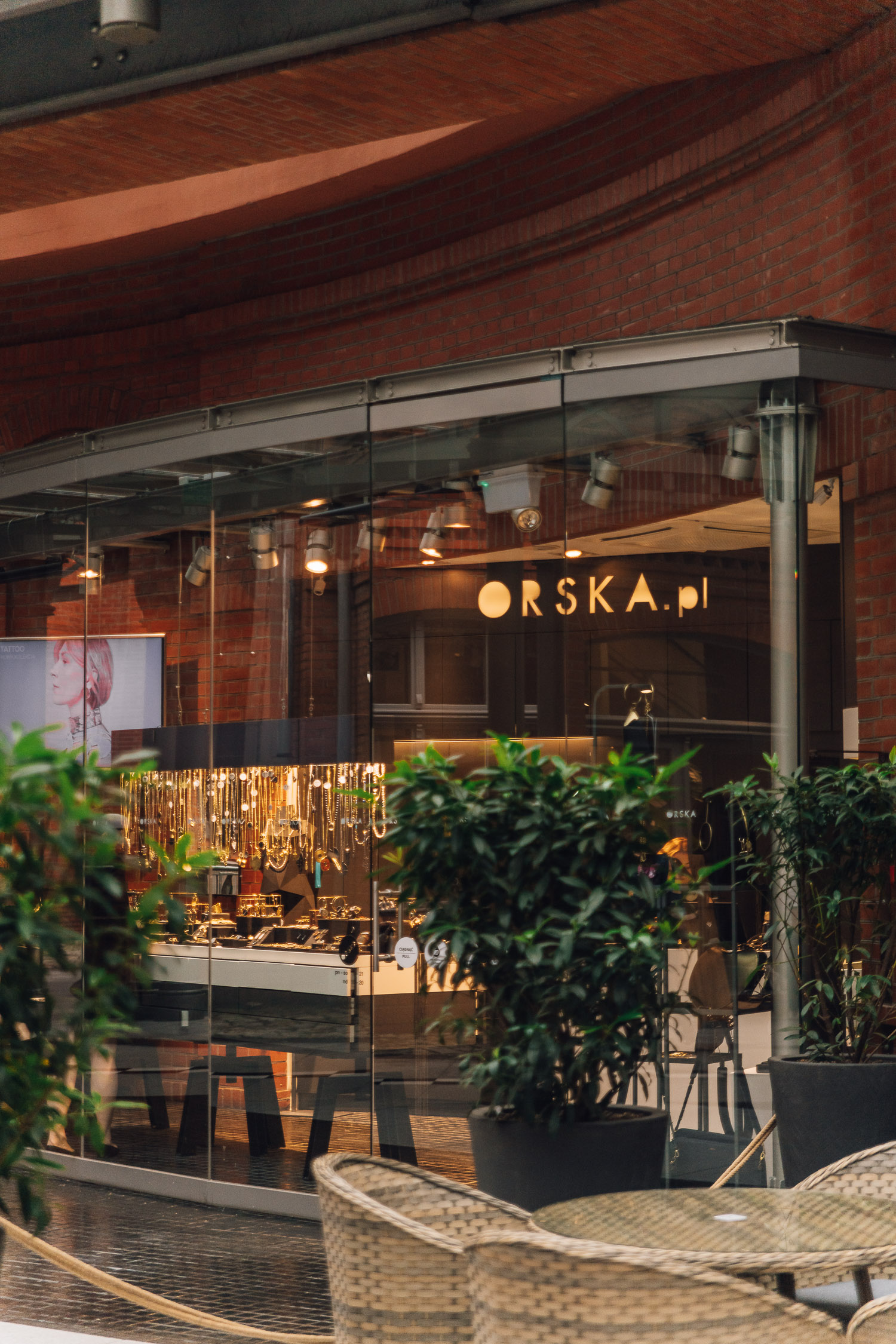 Orska, polsk smyckesbutik i Stary Browar, Poznań.