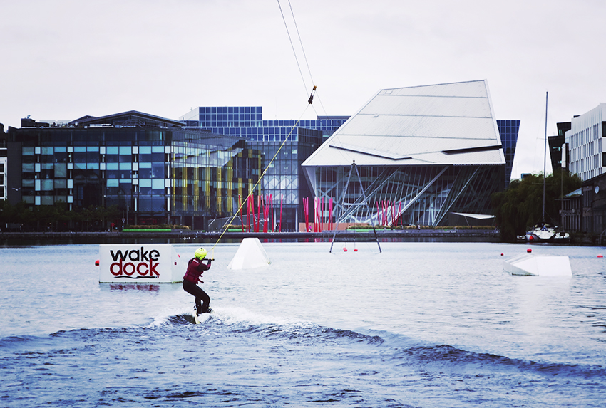 Wakeboard i Dublin's Docklands • ADARAS Blogazine