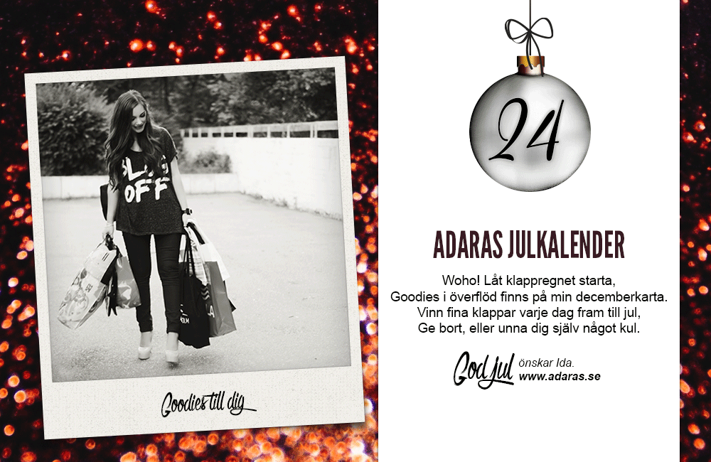 Julkalendrar 2014 här listas alla med tävlingar! • ADARAS 18 december Dagens lucka i julkalendern Trendenser