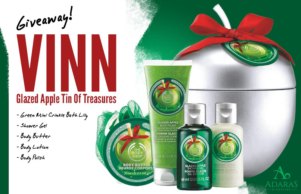 Glazed Apple Tin of Treasures