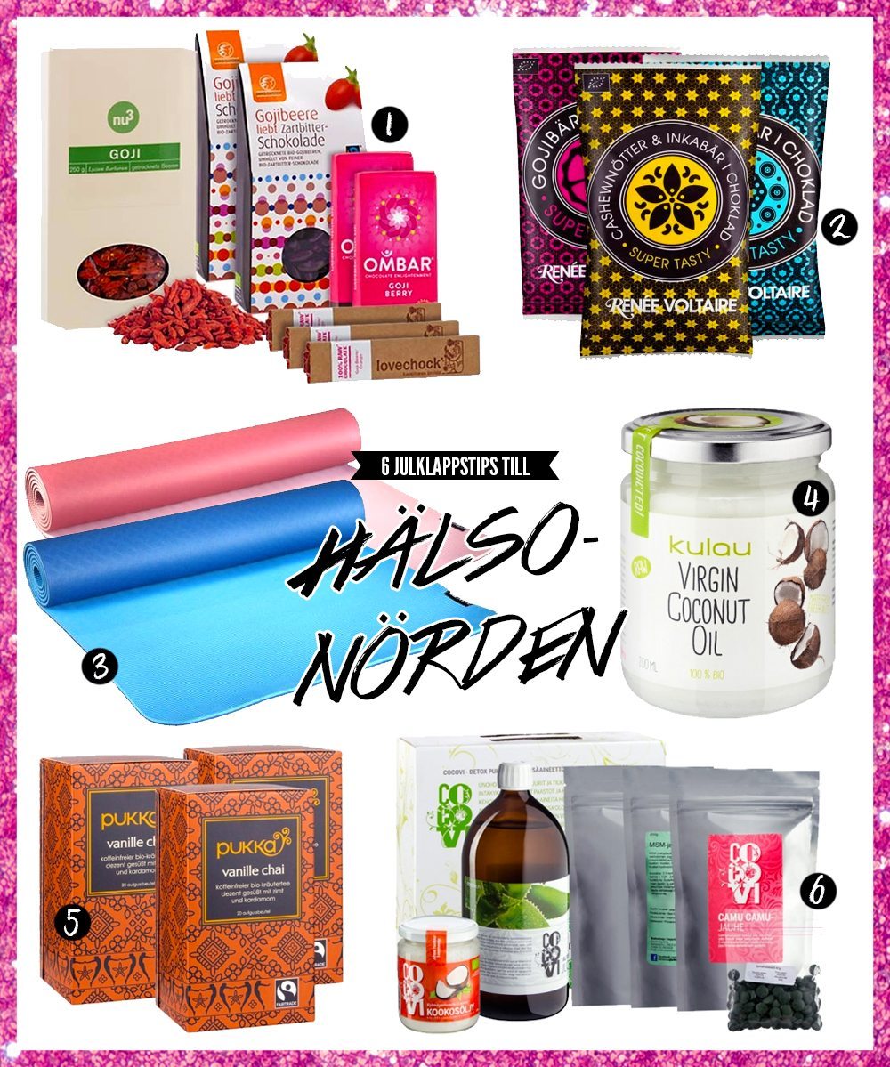 Julklappstips till hälsonörden