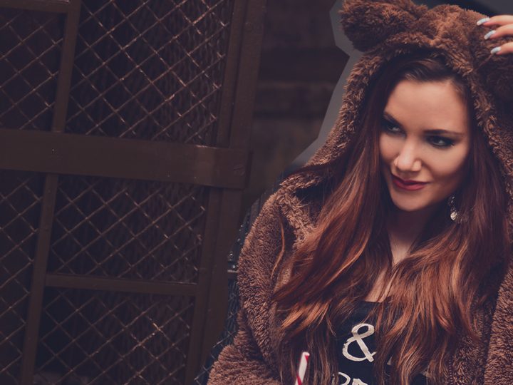 Cute bear hoodie