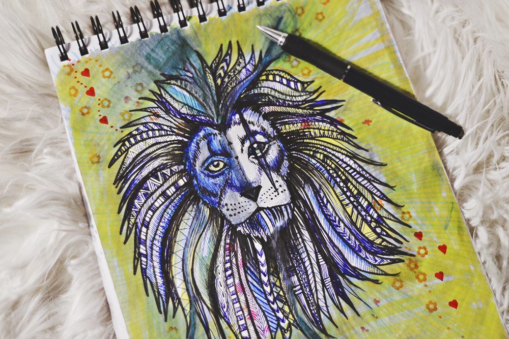 Lion sketch