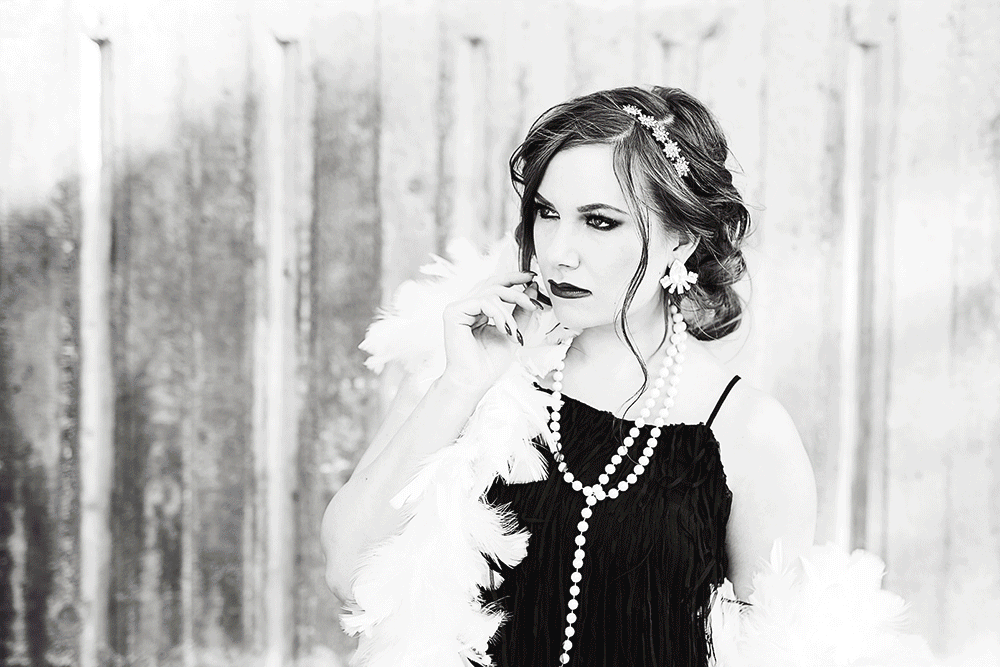 20s style photoshoot - Dots & Frog Photography