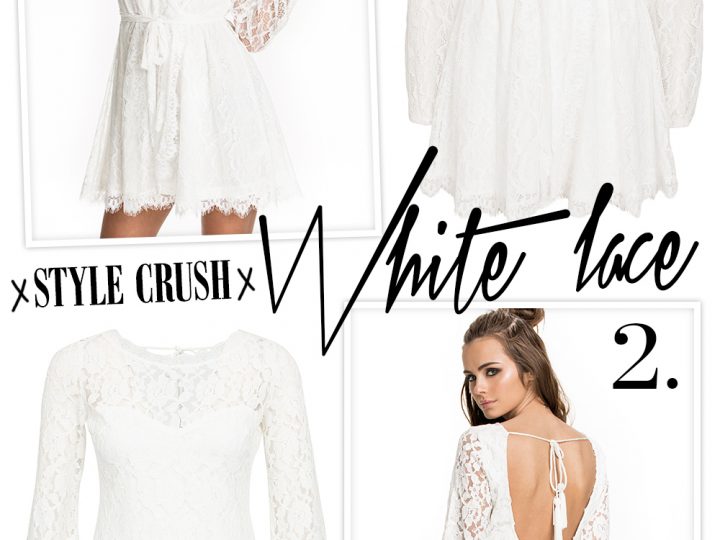 Style crush: White Lace Dress