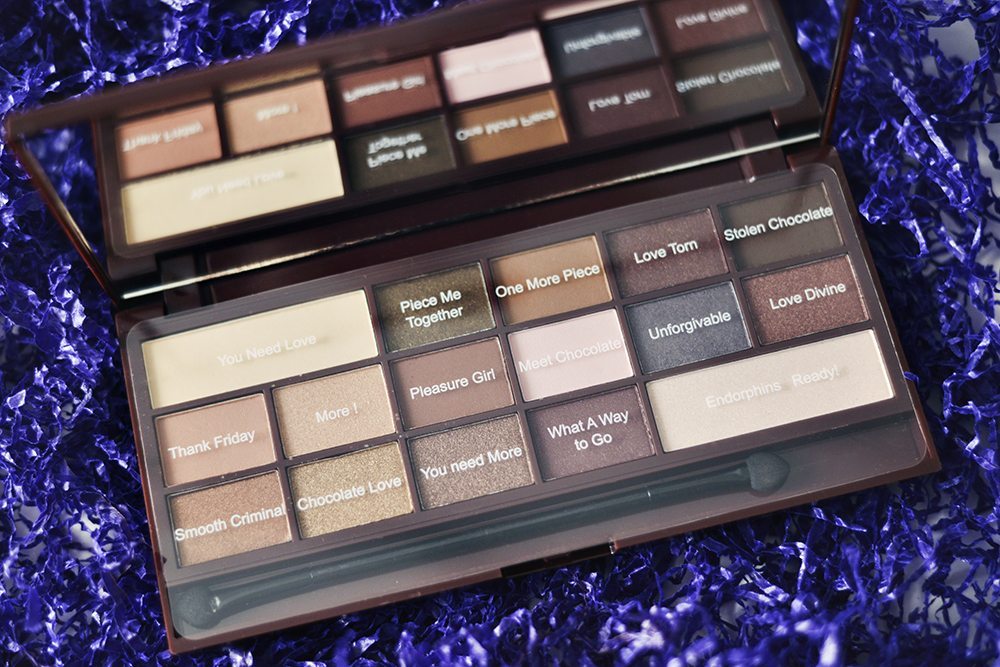 I Heart Makeup Wonder Palette Death By Chocolate